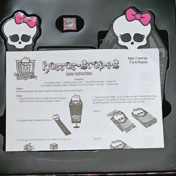 Monster High Horror-Scopes Board Game - Picture 9 of 9